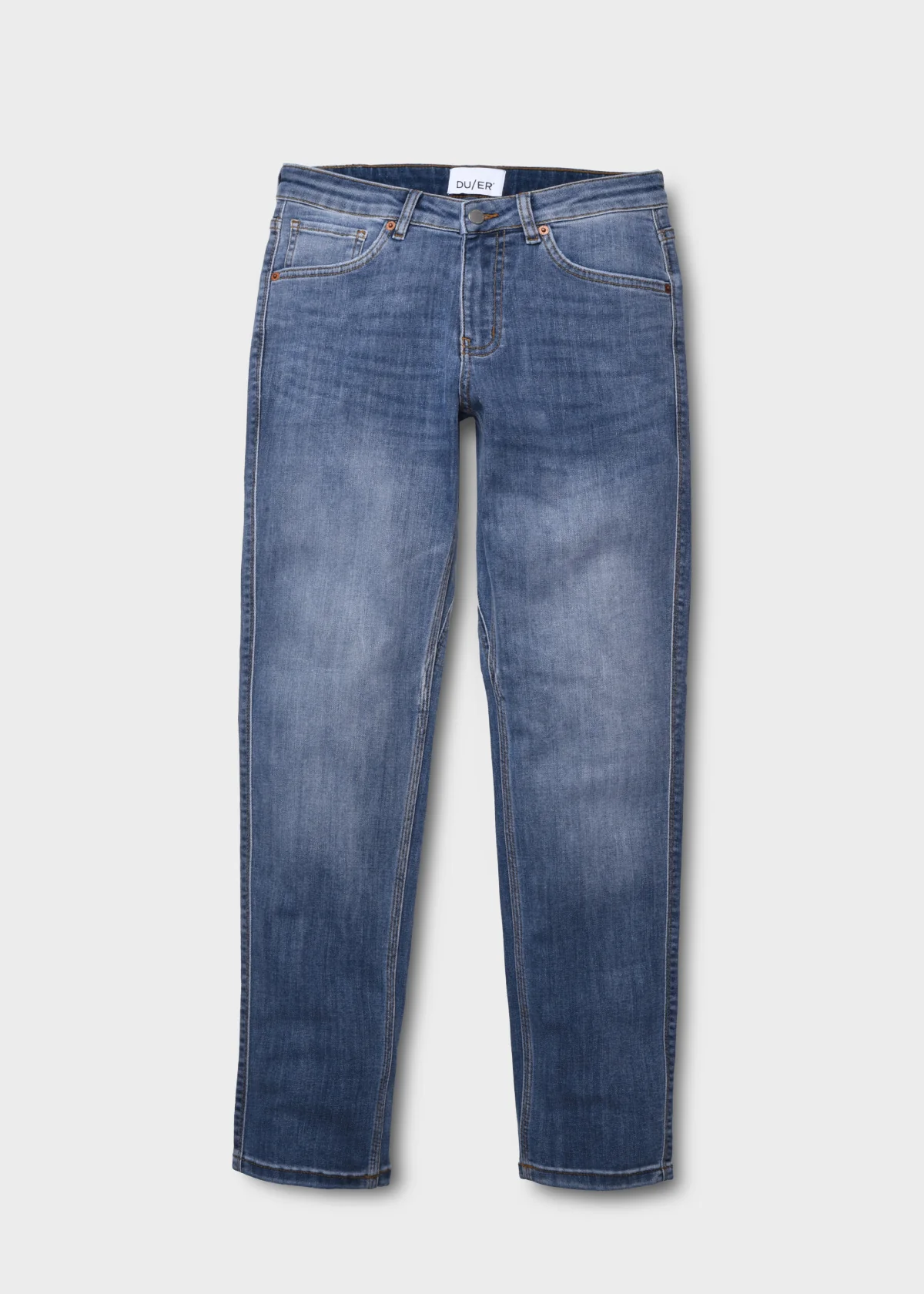 Performance Denim Girlfriend - Vintage Light Stone - Image 3
