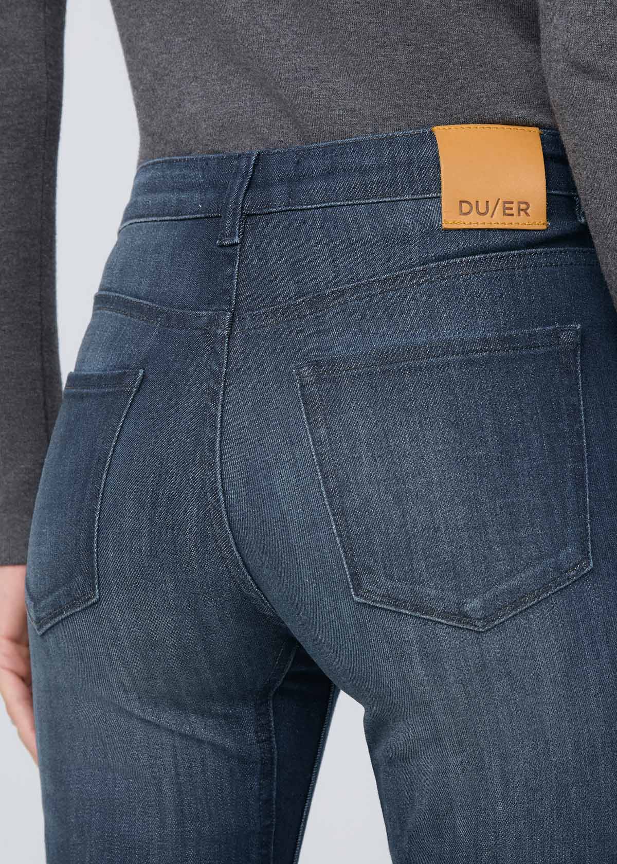 Performance Denim Mid Rise Slim Straight - Nostalgia Tone - Image 5