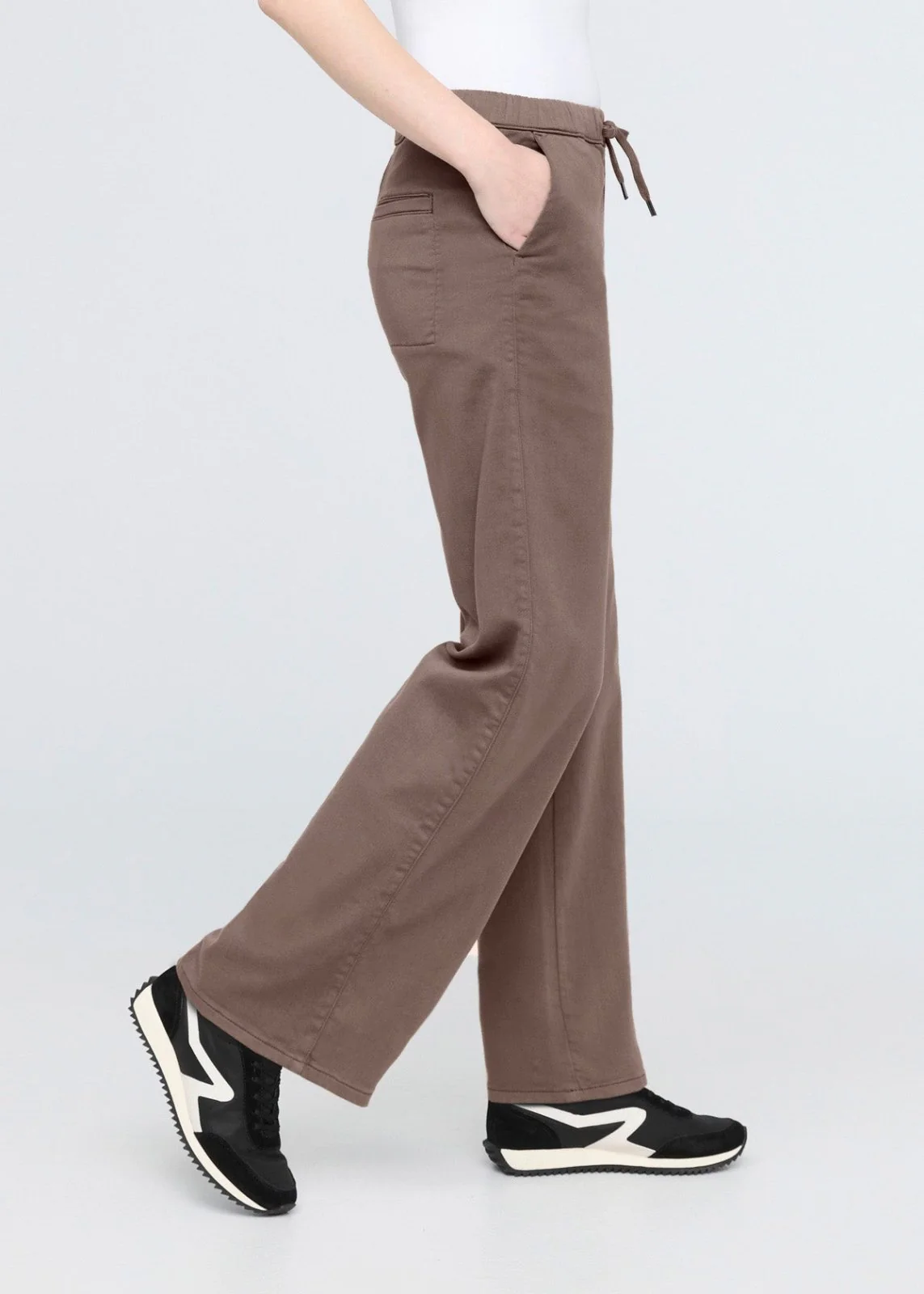 No Sweat Wide Leg Pant - Canteen - Image 3